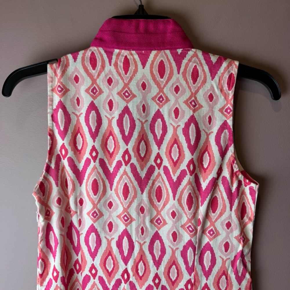 NWT STS Sail to Sable Pink Ikat Dress Classic Tunic - Picture 8 of 11